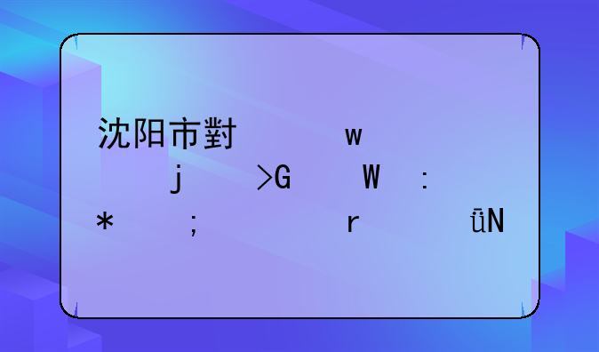 沈阳市小额贷款的发展现状与市场影响